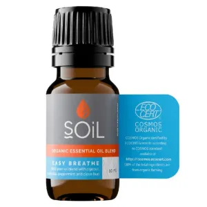 SOiL RESPIRATIE USOARA - Amestec Uleiuri Esentiale 100% Organic ECOCERT, 10 ml, Innovoris Labs  